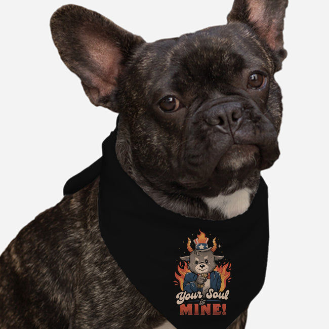 Your Soul Is Mine-Dog-Bandana-Pet Collar-eduely