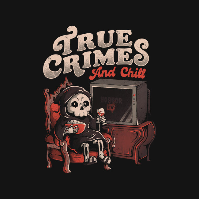 True Crimes And Chill-Womens-Off Shoulder-Sweatshirt-eduely