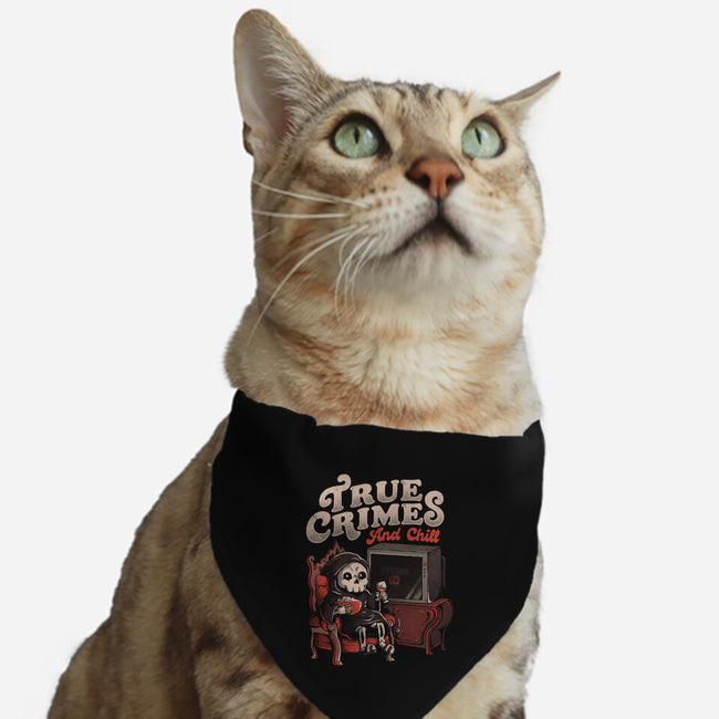 True Crimes And Chill-Cat-Adjustable-Pet Collar-eduely