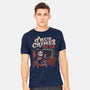 True Crimes And Chill-Mens-Heavyweight-Tee-eduely