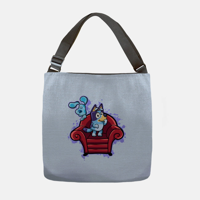 Dogs Clues-None-Adjustable Tote-Bag-nickzzarto