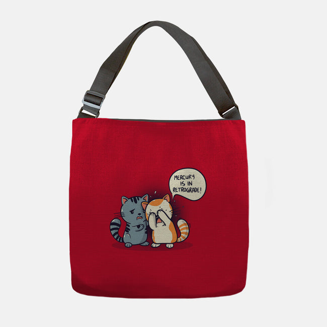 Stupid Mercury-None-Adjustable Tote-Bag-Freecheese