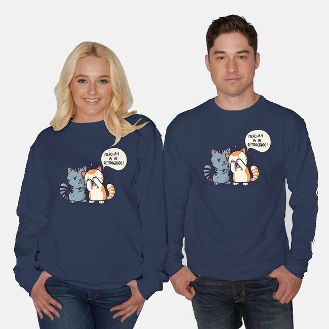 Stupid Mercury-Unisex-Crew Neck-Sweatshirt-Freecheese