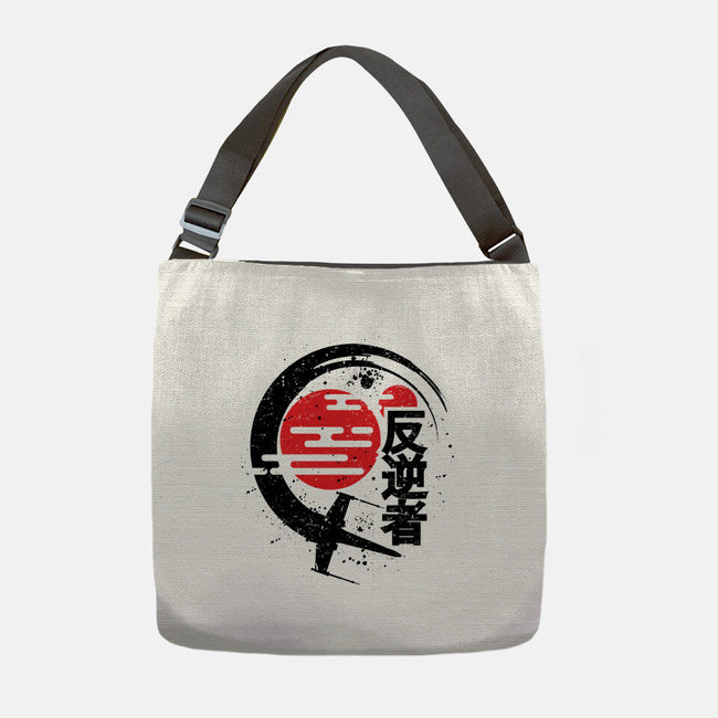 Rebel Of The Rising Sun-None-Adjustable Tote-Bag-jrberger