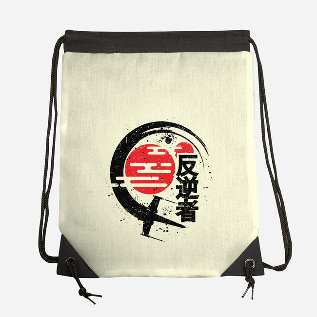 Rebel Of The Rising Sun-None-Drawstring-Bag-jrberger