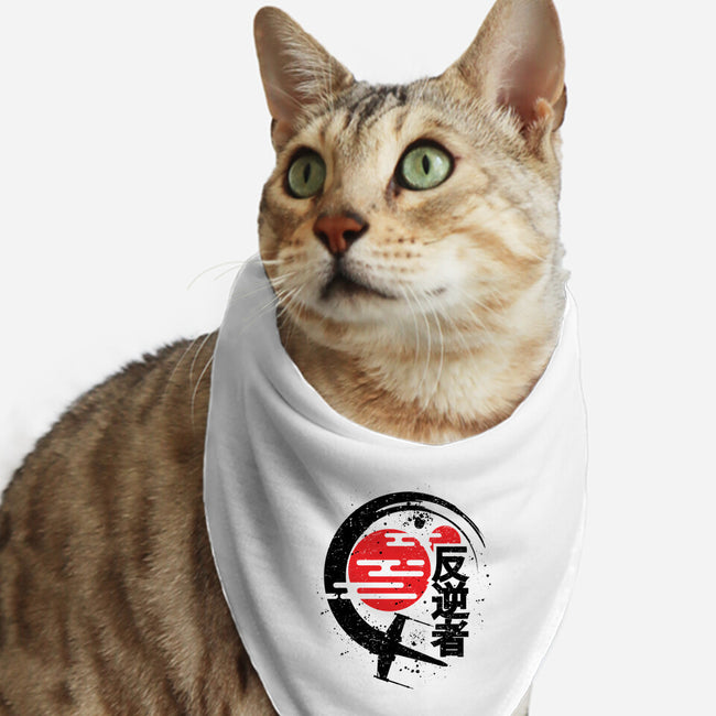 Rebel Of The Rising Sun-Cat-Bandana-Pet Collar-jrberger