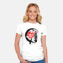 Rebel Of The Rising Sun-Womens-Fitted-Tee-jrberger