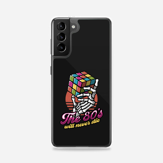 80s Will Never Die-Samsung-Snap-Phone Case-tobefonseca