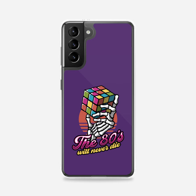 80s Will Never Die-Samsung-Snap-Phone Case-tobefonseca