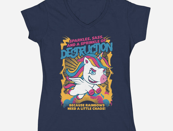 Unicorn Rainbows Destruction