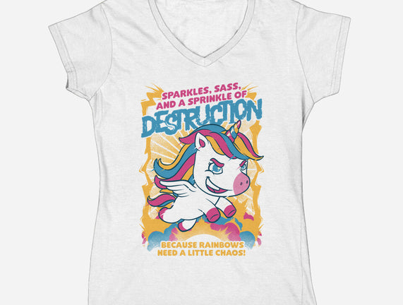 Unicorn Rainbows Destruction