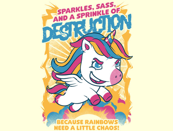 Unicorn Rainbows Destruction