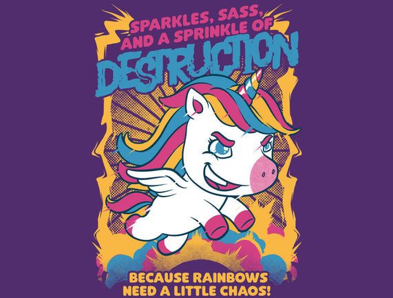 Unicorn Rainbows Destruction