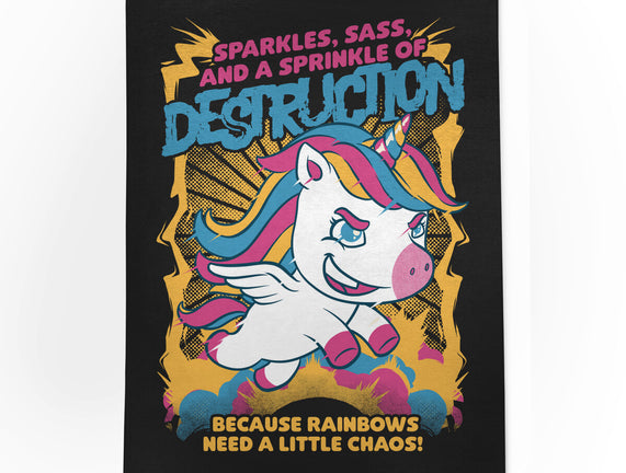 Unicorn Rainbows Destruction