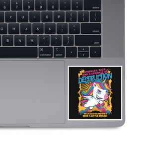 Unicorn Rainbows Destruction