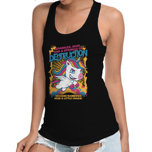 Unicorn Rainbows Destruction