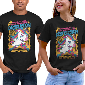 Unicorn Rainbows Destruction
