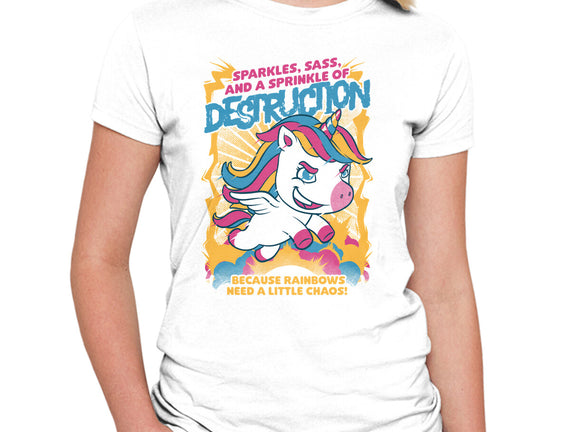 Unicorn Rainbows Destruction