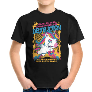 Unicorn Rainbows Destruction