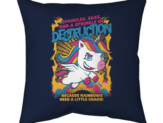 Unicorn Rainbows Destruction