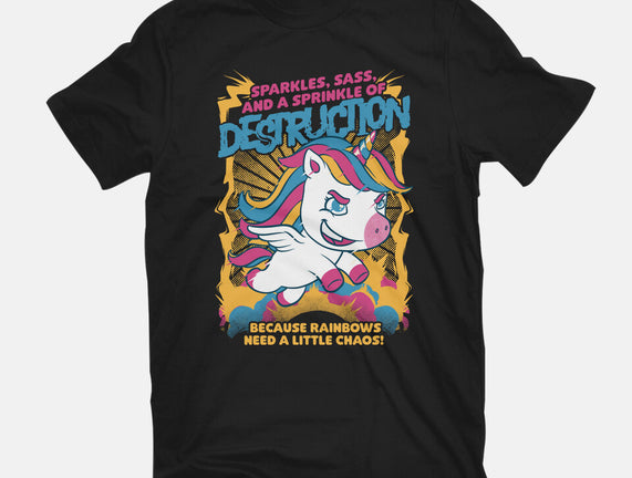 Unicorn Rainbows Destruction