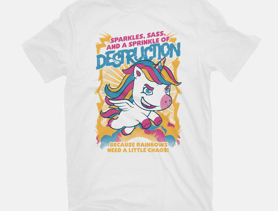 Unicorn Rainbows Destruction