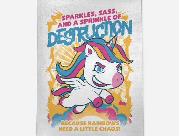 Unicorn Rainbows Destruction