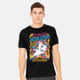 Unicorn Rainbows Destruction-Mens-Heavyweight-Tee-Studio Mootant