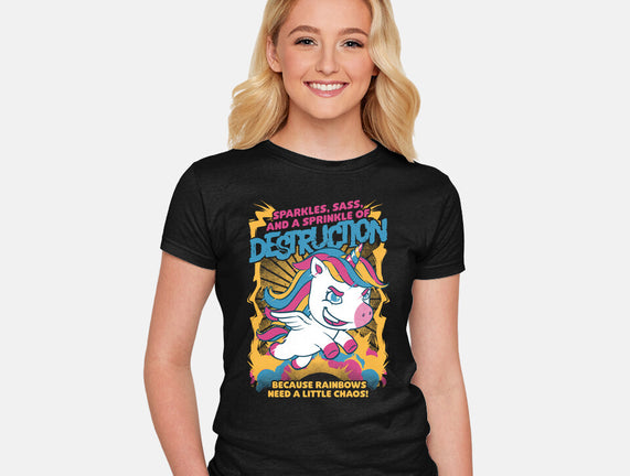 Unicorn Rainbows Destruction