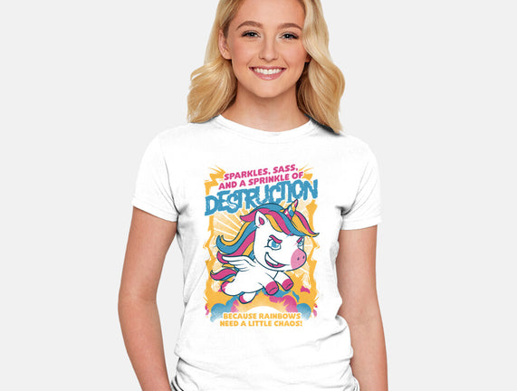 Unicorn Rainbows Destruction