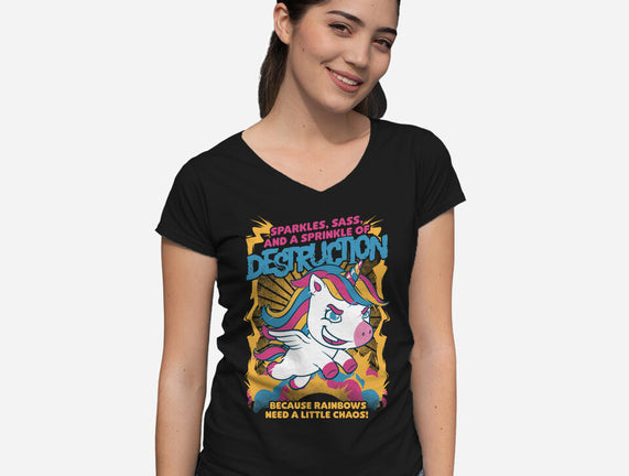 Unicorn Rainbows Destruction