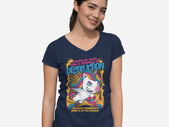 Unicorn Rainbows Destruction