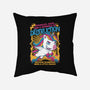Unicorn Rainbows Destruction-None-Removable Cover-Throw Pillow-Studio Mootant