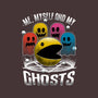 Game Ghosts Retro-None-Zippered-Laptop Sleeve-Studio Mootant