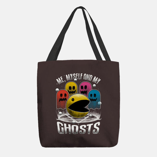 Game Ghosts Retro-None-Basic Tote-Bag-Studio Mootant