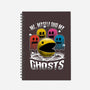 Game Ghosts Retro-None-Dot Grid-Notebook-Studio Mootant
