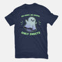 Cute Ghost Pun-Womens-Basic-Tee-Studio Mootant