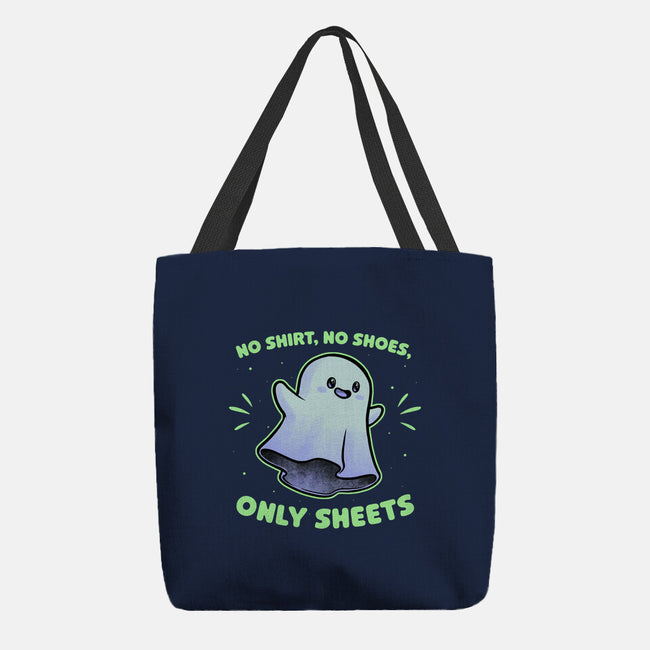 Cute Ghost Pun-None-Basic Tote-Bag-Studio Mootant