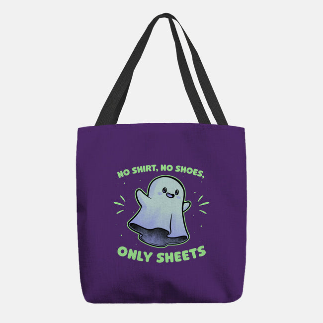 Cute Ghost Pun-None-Basic Tote-Bag-Studio Mootant