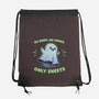 Cute Ghost Pun-None-Drawstring-Bag-Studio Mootant