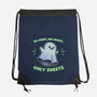 Cute Ghost Pun-None-Drawstring-Bag-Studio Mootant