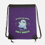 Cute Ghost Pun-None-Drawstring-Bag-Studio Mootant