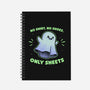 Cute Ghost Pun-None-Dot Grid-Notebook-Studio Mootant