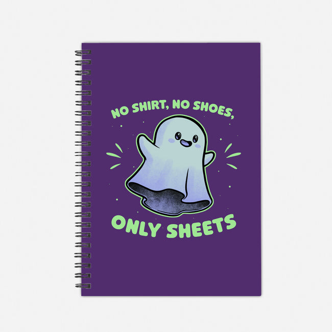 Cute Ghost Pun-None-Dot Grid-Notebook-Studio Mootant