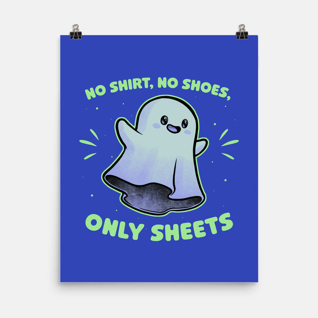 Cute Ghost Pun-None-Matte-Poster-Studio Mootant