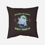 Cute Ghost Pun-None-Non-Removable Cover w Insert-Throw Pillow-Studio Mootant