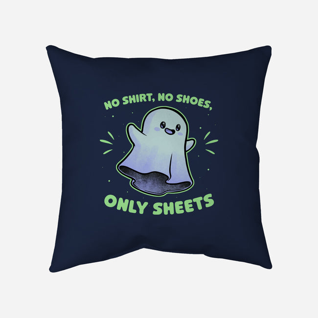 Cute Ghost Pun-None-Non-Removable Cover w Insert-Throw Pillow-Studio Mootant