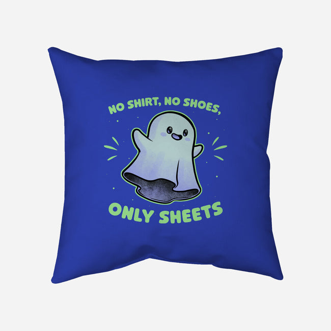 Cute Ghost Pun-None-Non-Removable Cover w Insert-Throw Pillow-Studio Mootant