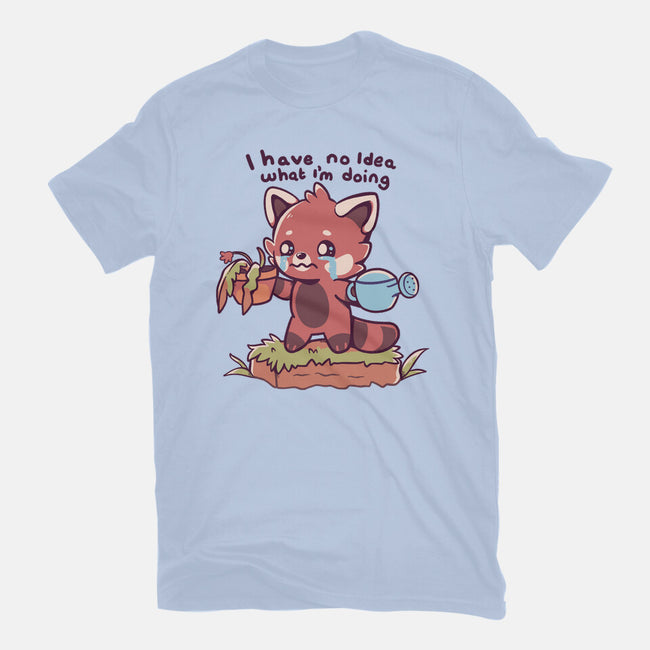 I Have No Idea-Womens-Fitted-Tee-TechraNova