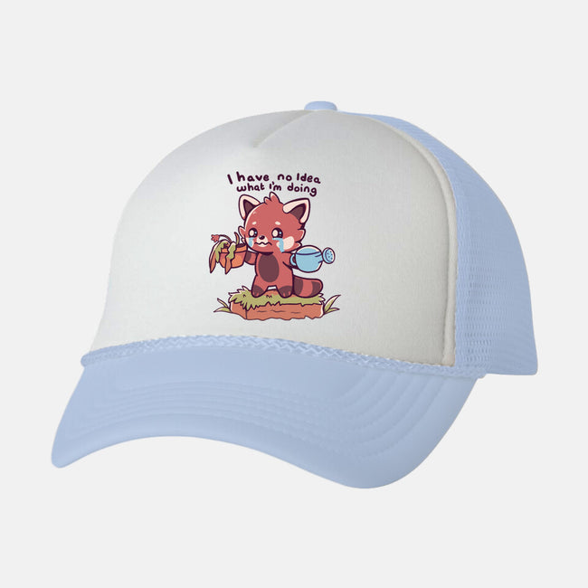 I Have No Idea-Unisex-Trucker-Hat-TechraNova